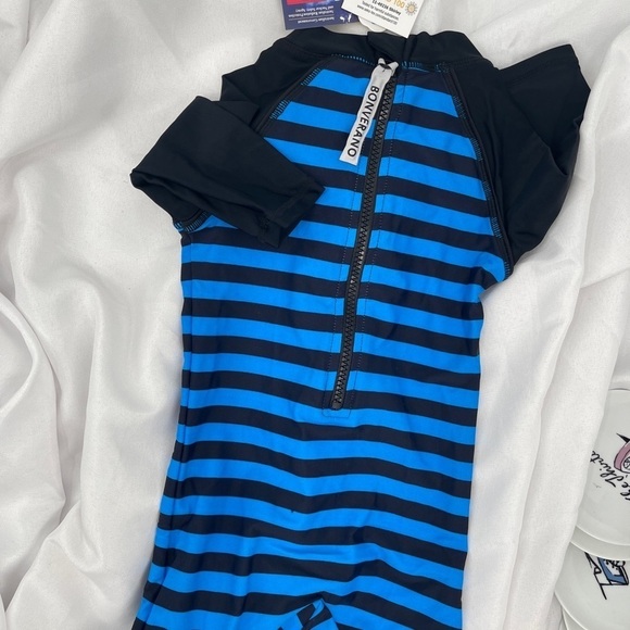 Bonverano Baby Swim One piece 12/18 Months UV Protection With Hat - Picture 3 of 5